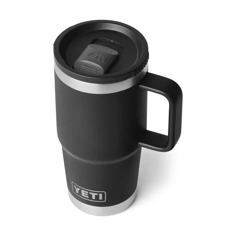 Yeti Rambler 20oz Travel Mug 2.0 - Black-1