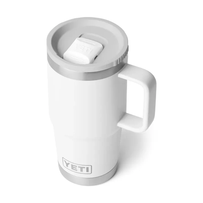 Yeti Rambler 20oz Travel Mug 2.0 - White-1