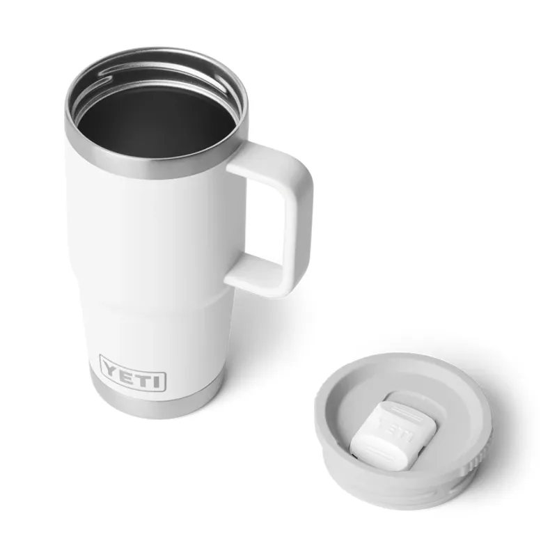 Yeti Rambler 20oz Travel Mug 2.0 - White-2