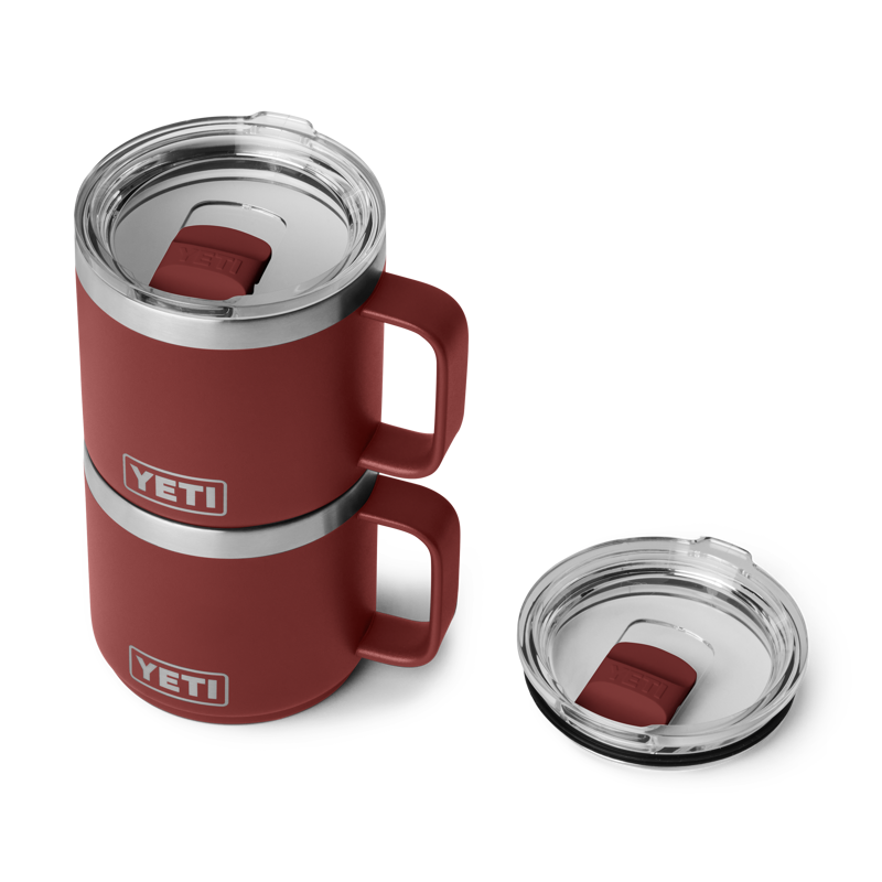 Yeti Rambler 14 oz CL Mug - Stag Red-3