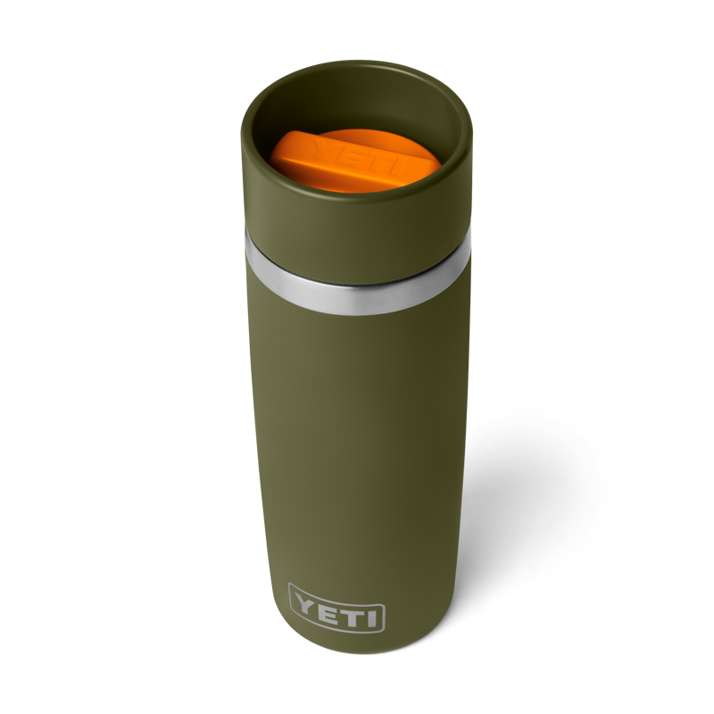Yeti Rambler 16 oz Travel Bottle - Olive/King Crab-2