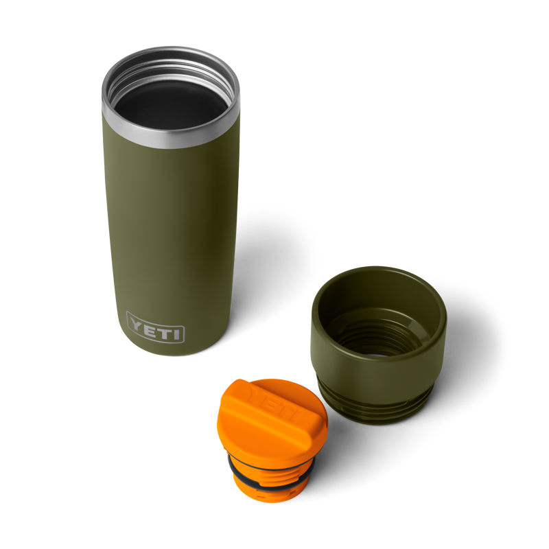 Yeti Rambler 16 oz Travel Bottle - Olive/King Crab-3