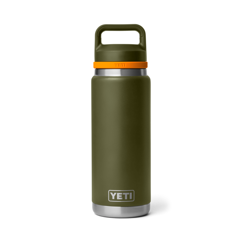 Yeti Rambler 26 oz Chug Bottle - Olive/King Crab