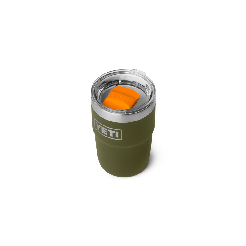 Yeti Rambler 8oz CL Cup - Olive/King Crab-2