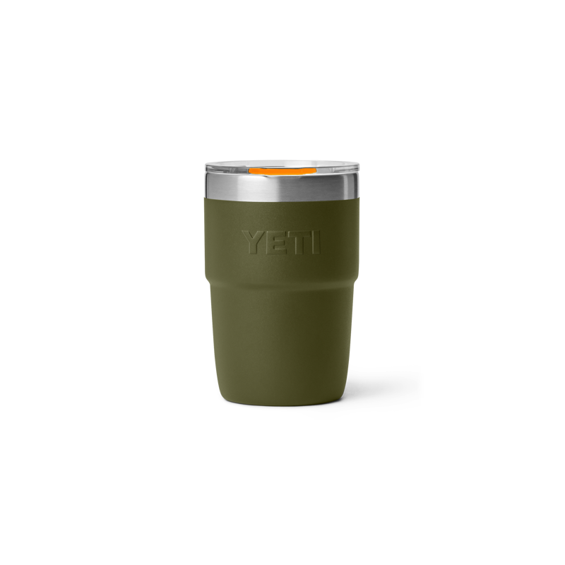 Yeti Rambler 8oz CL Cup - Olive/King Crab-1