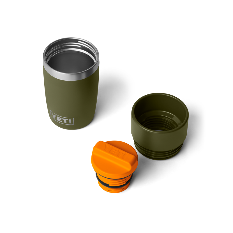 Yeti Rambler 8 oz Travel Bottle - Olive/King Crab-3