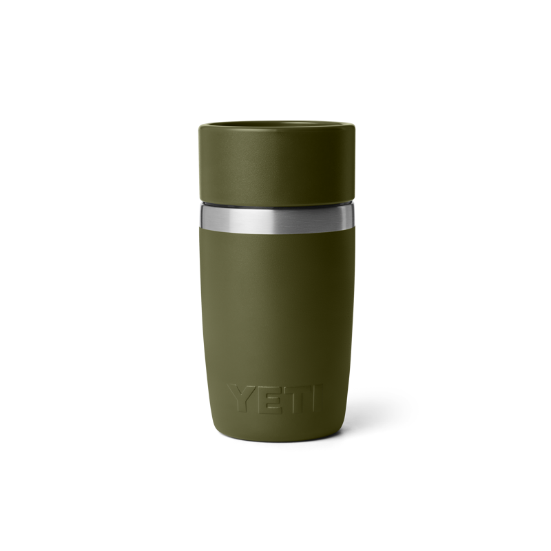 Yeti Rambler 8 oz Travel Bottle - Olive/King Crab-1