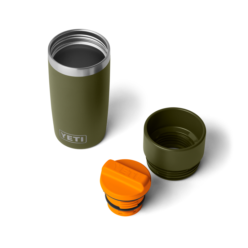 Yeti Rambler 12 oz Travel Bottle - Olive/King Crab-3