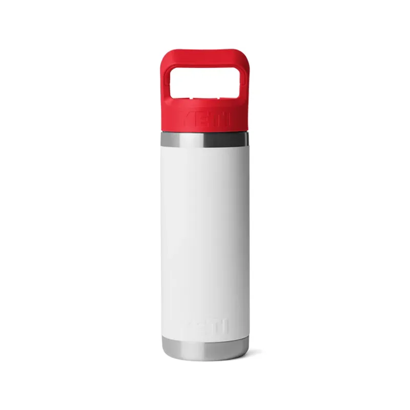 Yeti Rambler 18oz Straw Bottle - Summer Anthem Red-1