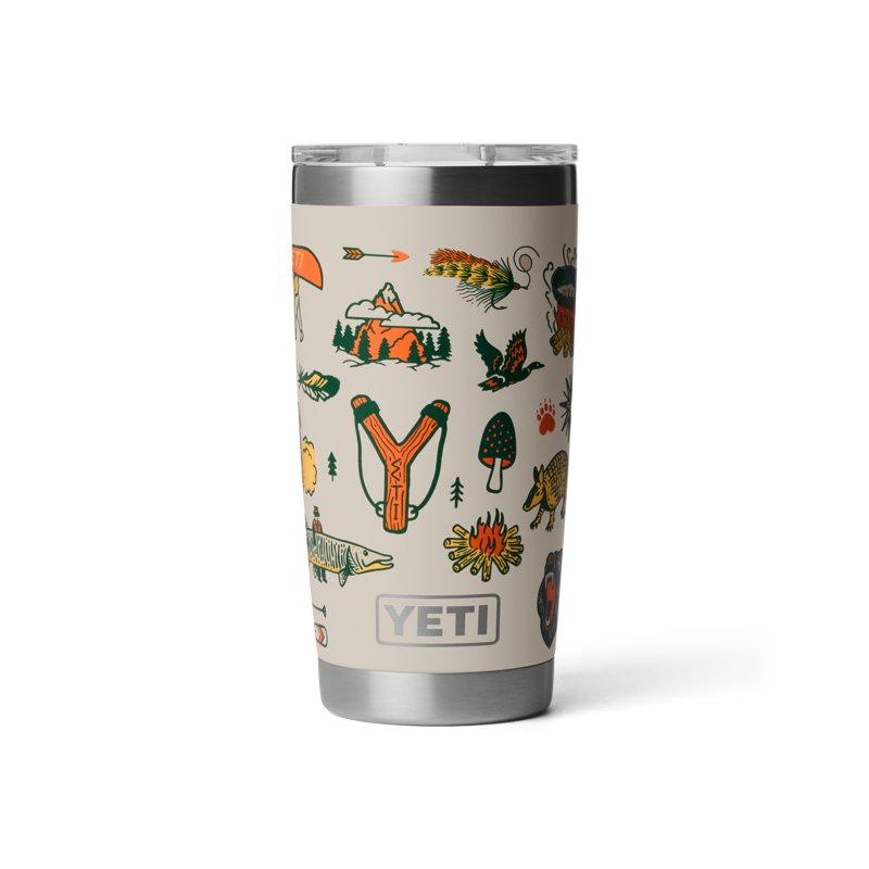 Yeti Rambler 20oz Tumbler Cape Summer Camp