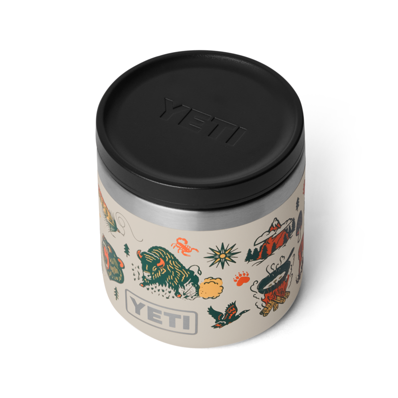 Yeti Rambler Food Jar 8oz Cape Summer Camp-2