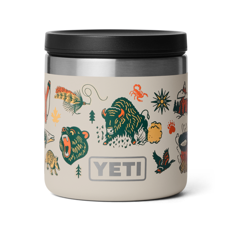 Yeti Rambler Food Jar 8oz Cape Summer Camp