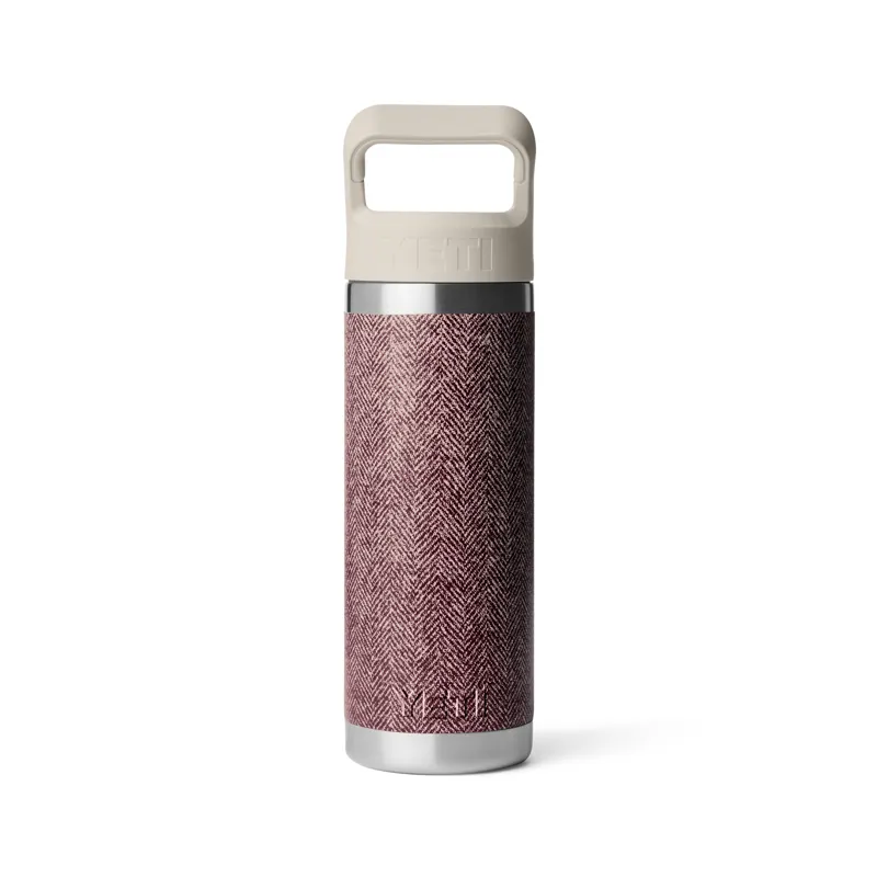 Yeti Rambler 18oz Colour Straw Bottle - Riverhead Red-3