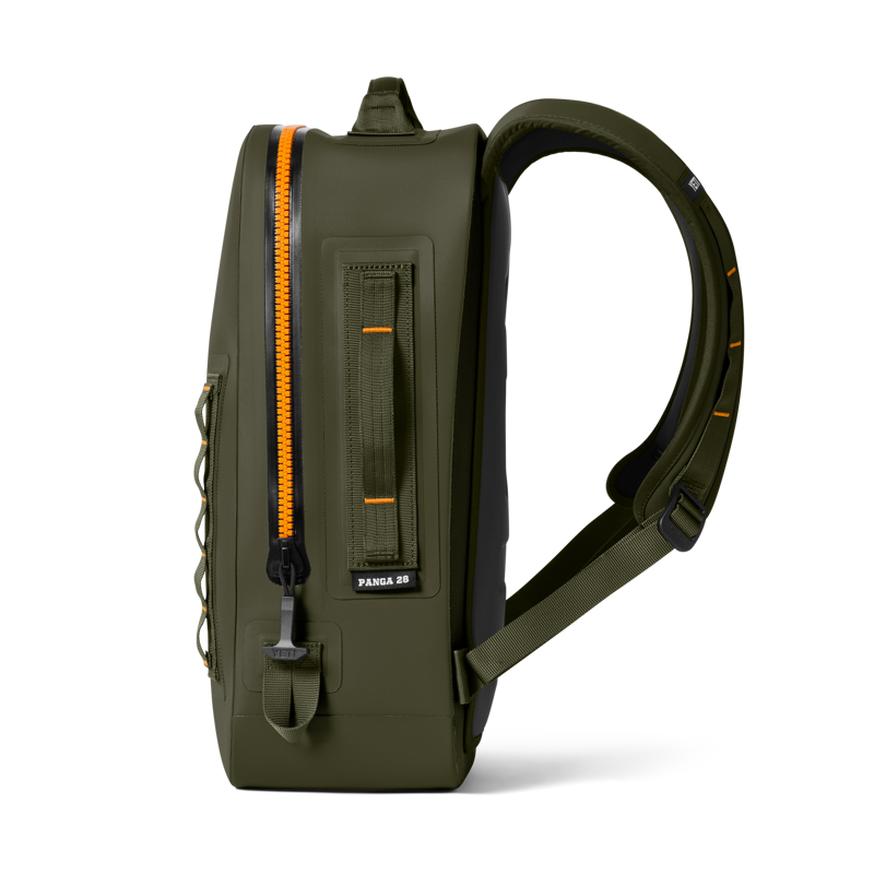 Yeti Panga Submersible Backpack 28 - Olive/King Crab Orange-2