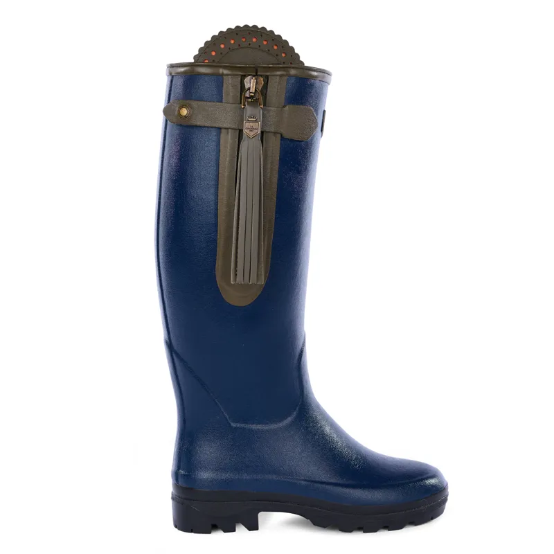 Le Chameau X Fairfax and Favor L'Alliance Neo Wellington Reg Navy-2