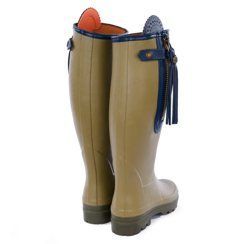 Le Chameau X Fairfax and Favor L'Alliance Neo Wellington Reg Vert Vierzon-2