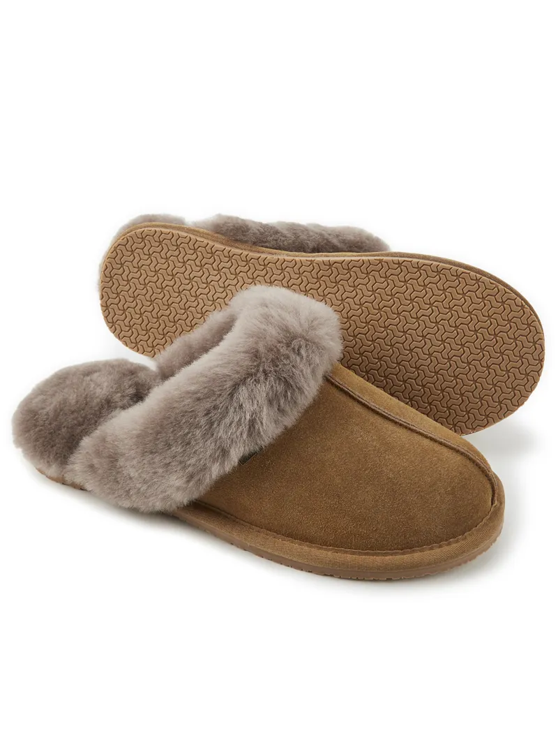 Rockmill Ladies Slipper - Sand-2
