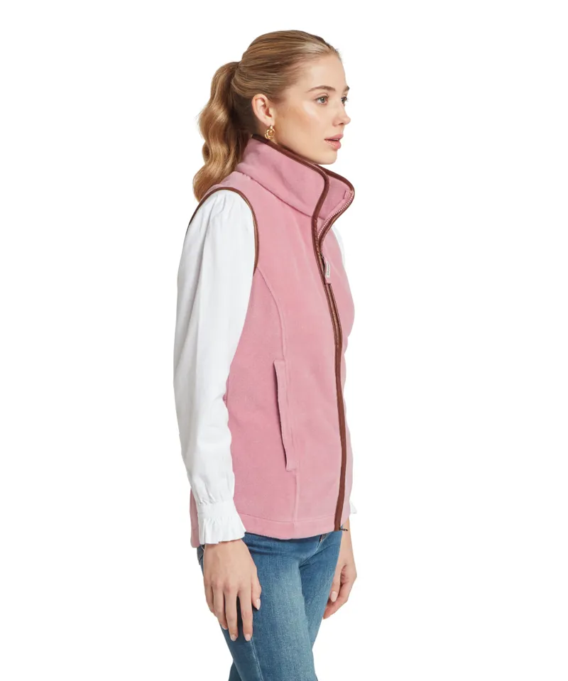 Schoffel Lyndon Gilet - Antique Rose-3