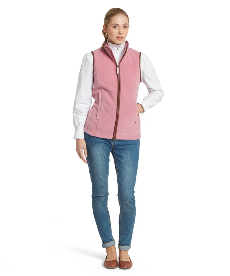 Schoffel Lyndon Gilet - Antique Rose-2