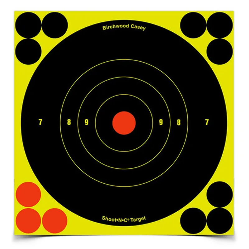 Birchwood Casey Shoot NC Targets 6 inch 12 pack