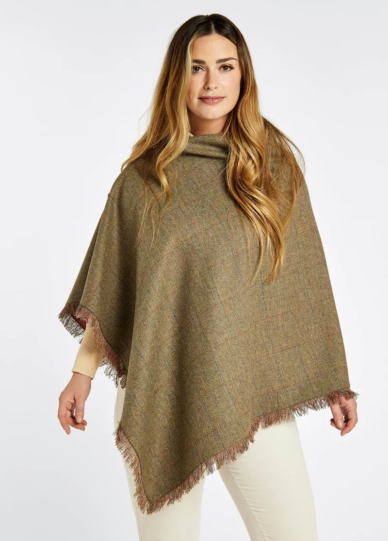 Dubarry Hazelwood Poncho -  Burren-1