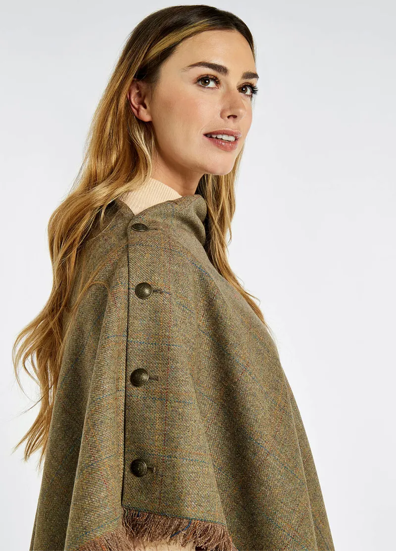 Dubarry Hazelwood Poncho -  Burren-2