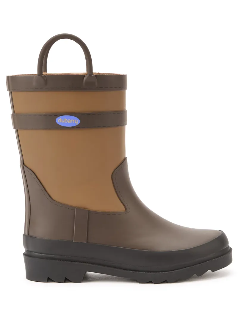 Dubarry Splash Kids Classic Waterproof Boot - Walnut-1