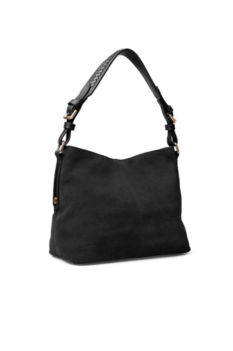 Fairfax and Favor Mini Tetbury Black Suede-3