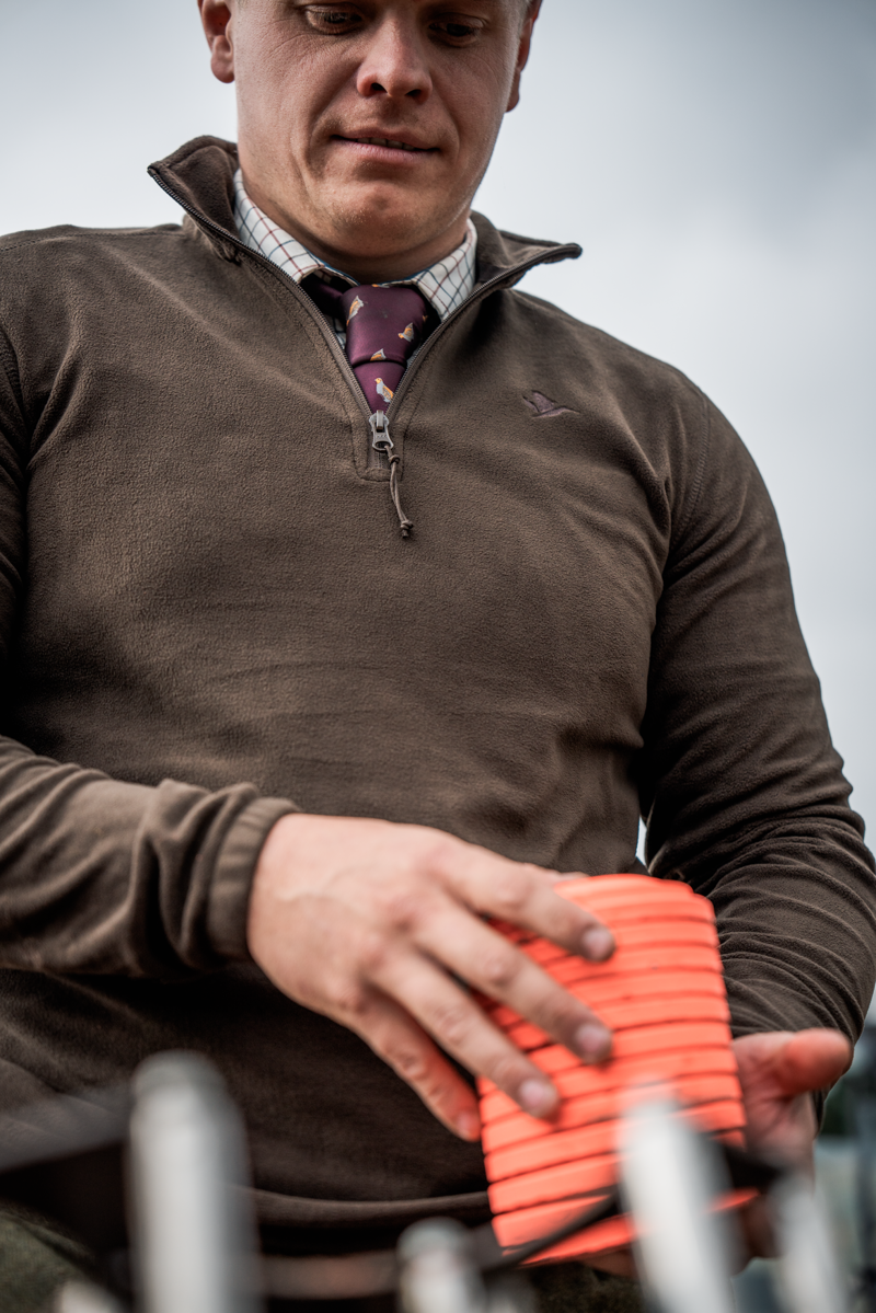 Seeland Benjamin Half Zip - Dark Brown-2