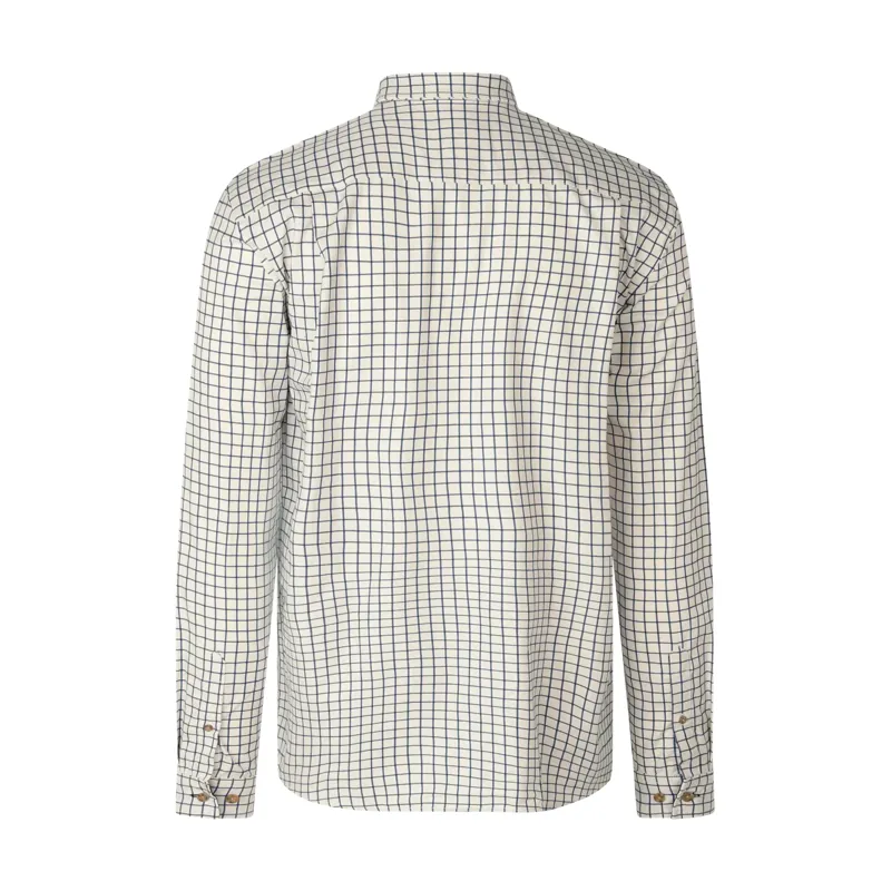 Seeland Oxford Shooting Shirt - Dark Sapphire Check-2