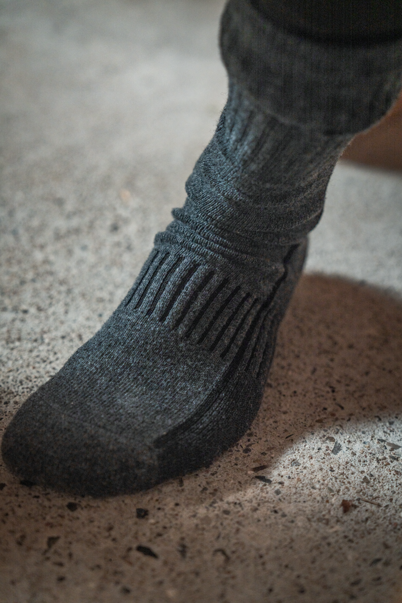 Seeland Field Heavy Socks - Grey/Black-3