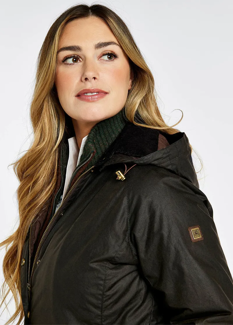 Dubarry Ladies Redington Coat - Verdigris-4