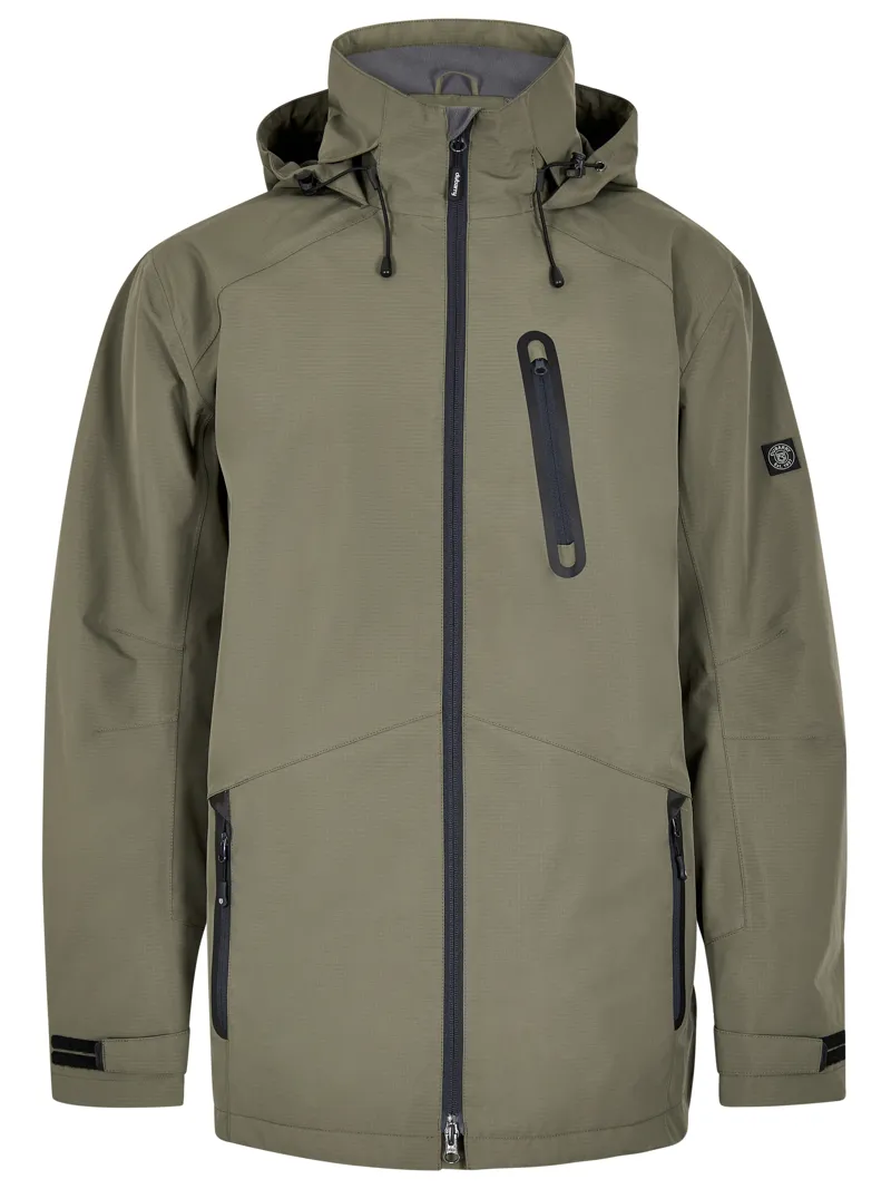 Dubarry Men's Crossbarry Waterproof Jacket - Kelp