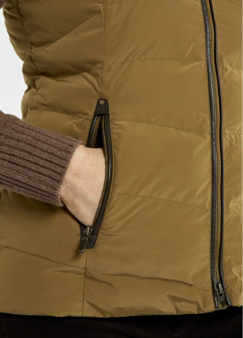Dubarry Women's Kilcarey Gilet - Ochre-4