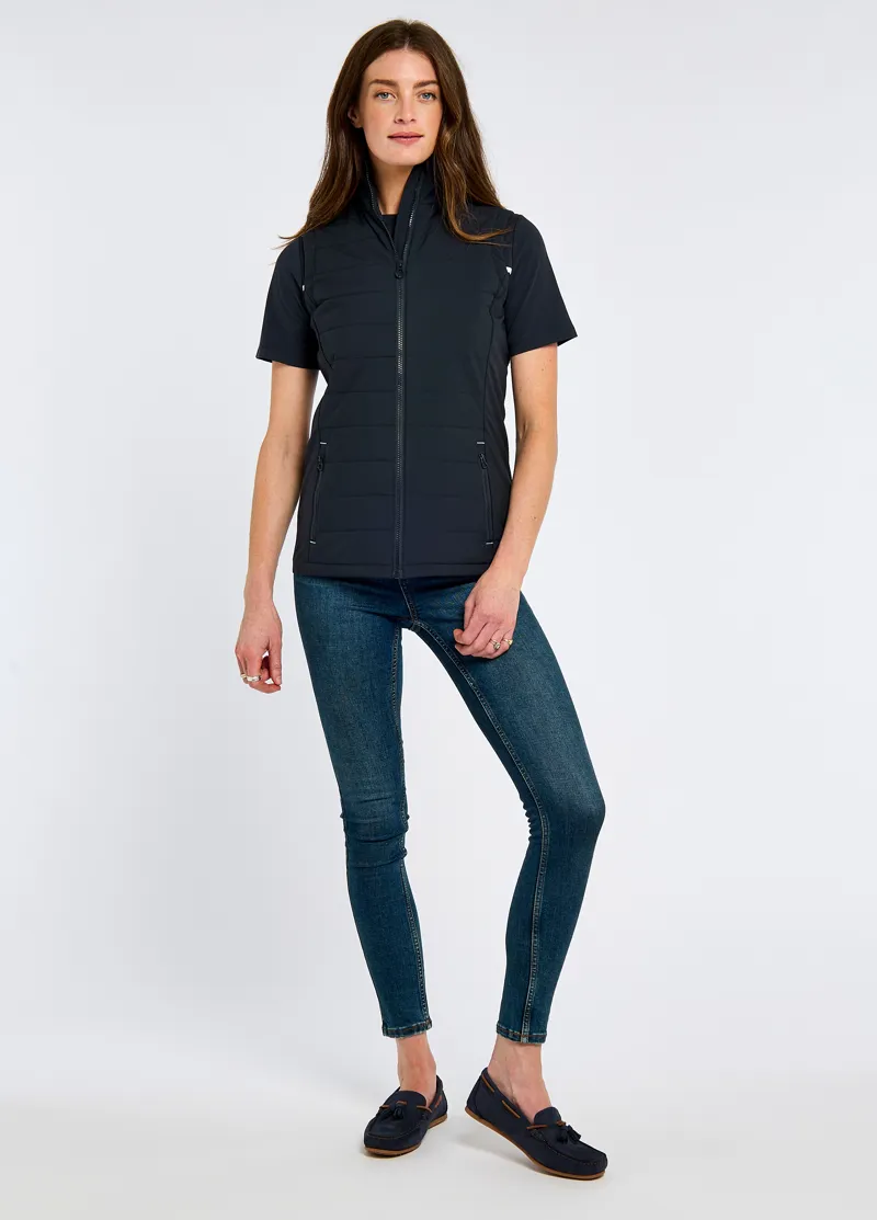 Dubarry Ladies Bayside Gilet - Navy-3