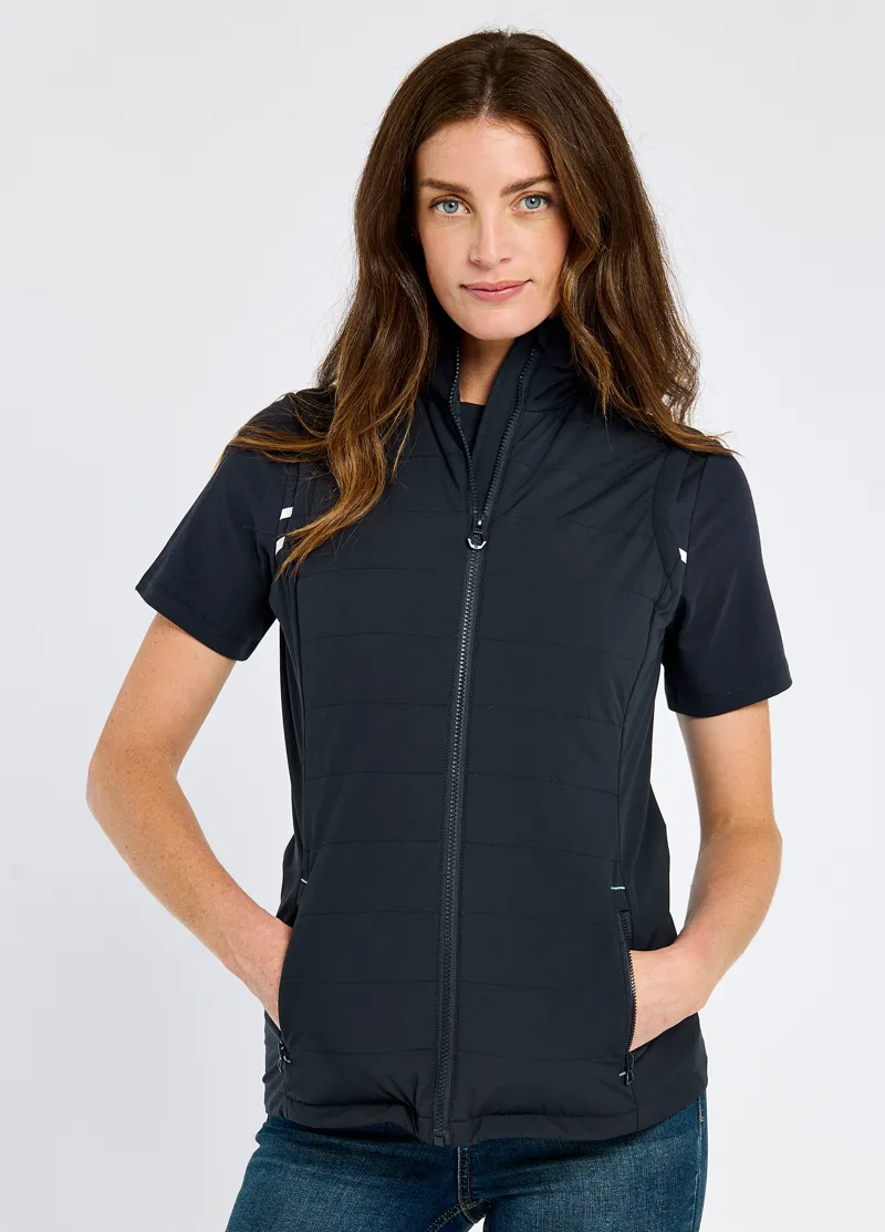 Dubarry Ladies Bayside Gilet - Navy-1