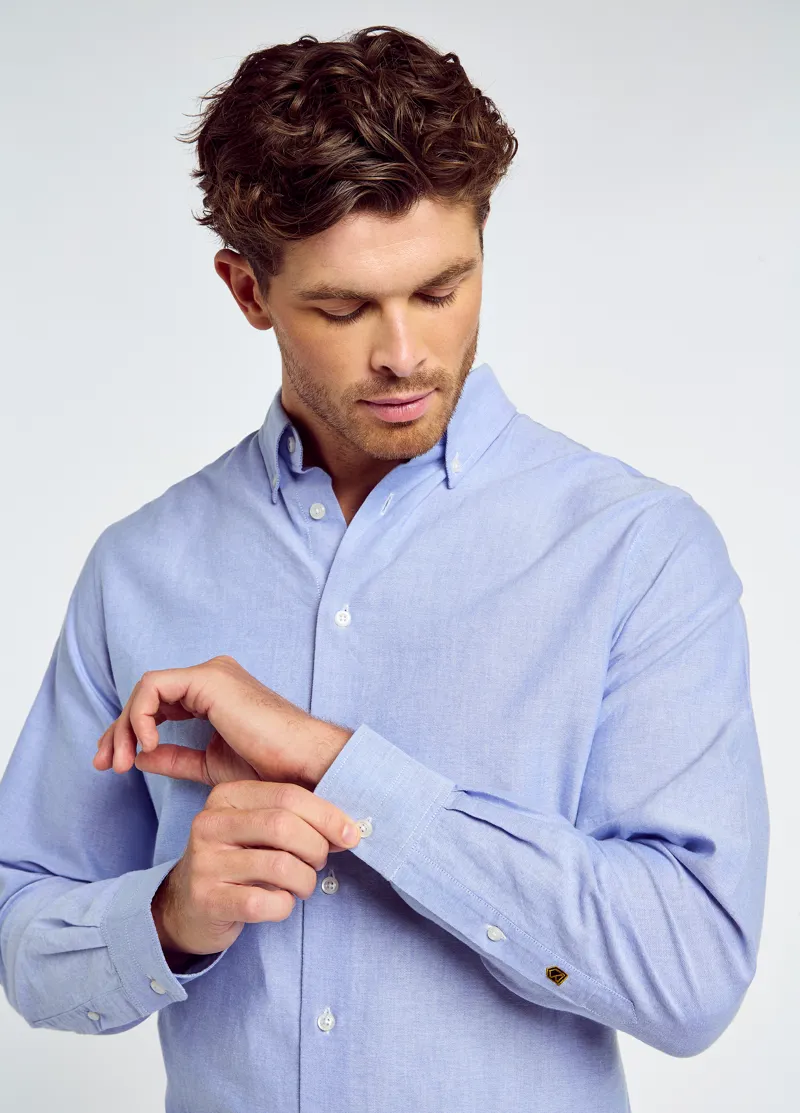 Dubarry Clontarf Men's Shirt - Pale Blue-4