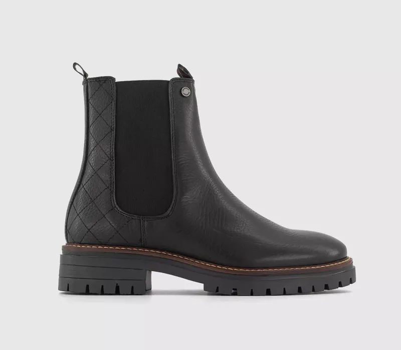 Barbour Evie Chelsea Boot Black
