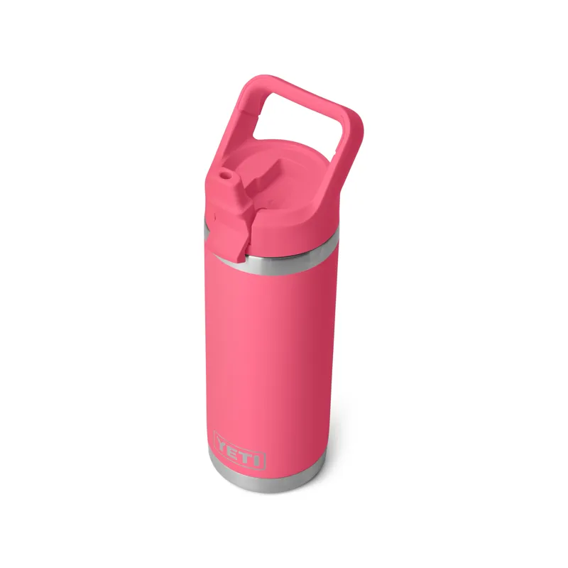 Yeti Rambler 18oz Colour Straw Bottle - Tropical Pink-3