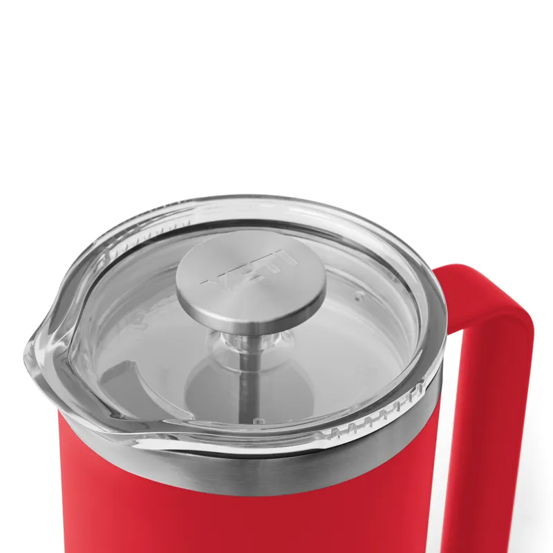 Yeti Rambler 34oz French Press - Rescue Red	-6
