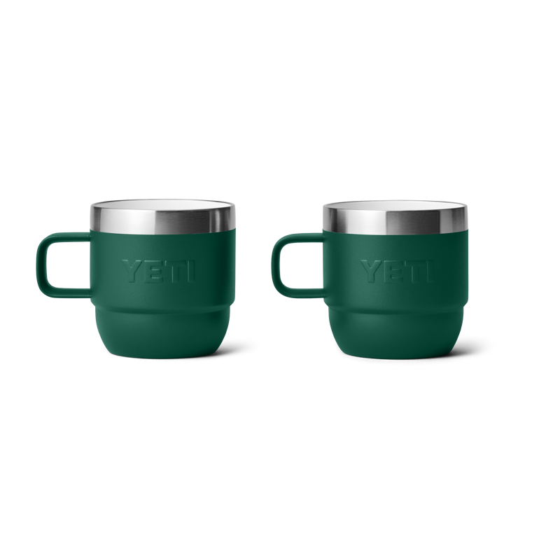 Yeti Espresso 6oz Mug 2 Pk - Black Forest Green-1