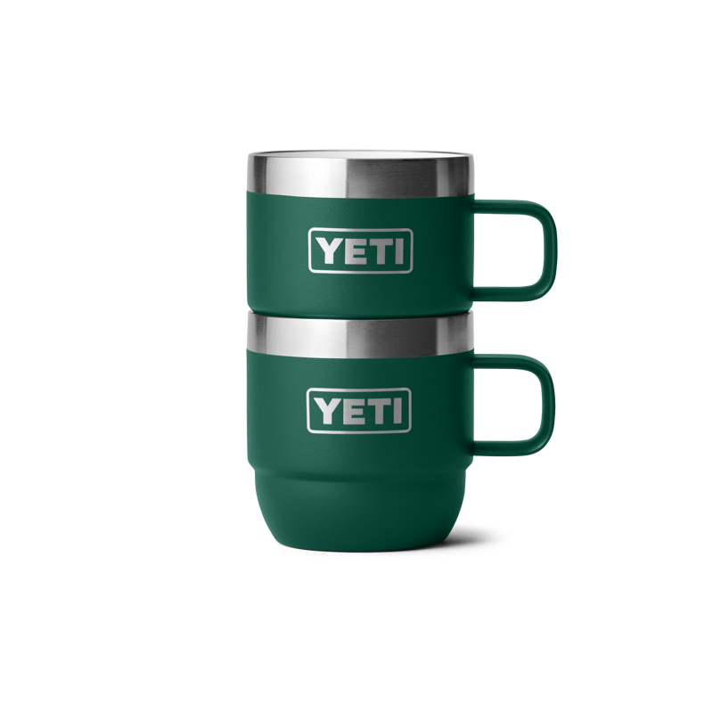 Yeti Espresso 6oz Mug 2 Pk - Black Forest Green-2