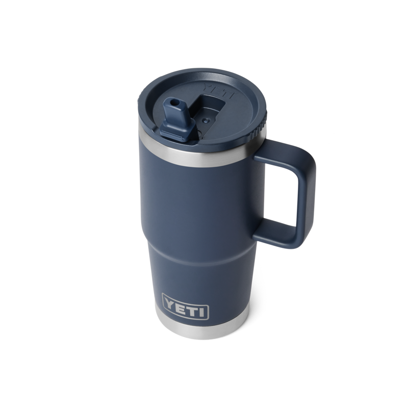 Yeti Rambler 20oz Travel Straw Mug - Navy-4