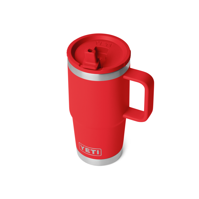 Yeti Rambler 20oz Travel Straw Mug - Rescue Red-4