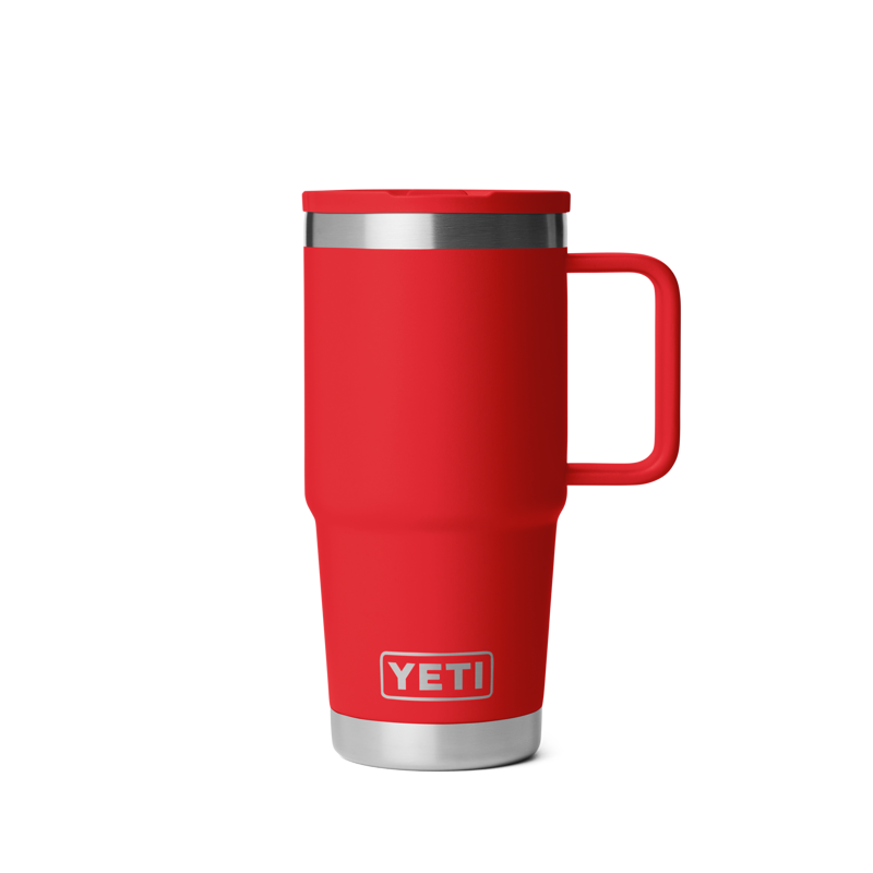 Yeti Rambler 20oz Travel Straw Mug - Rescue Red
