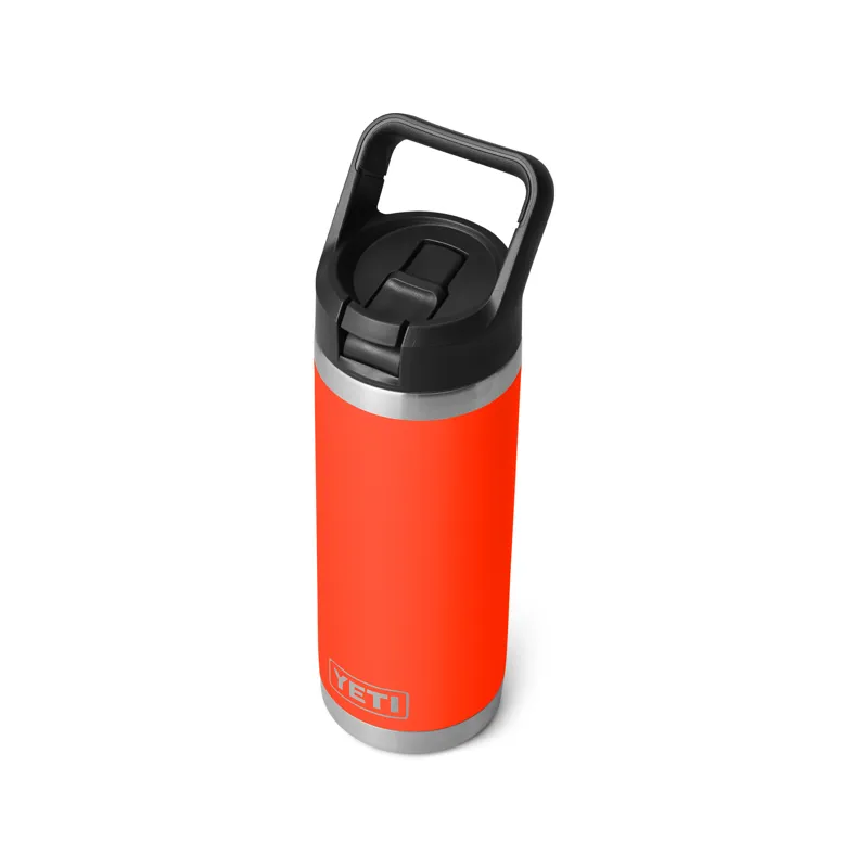 Yeti Rambler 18oz Colour Straw Bottle - Solar Flare-2