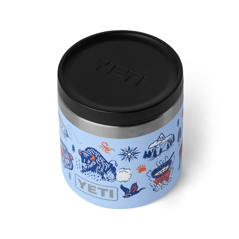 Yeti Rambler Food Jar 8oz Big Sky Summer Camp-2