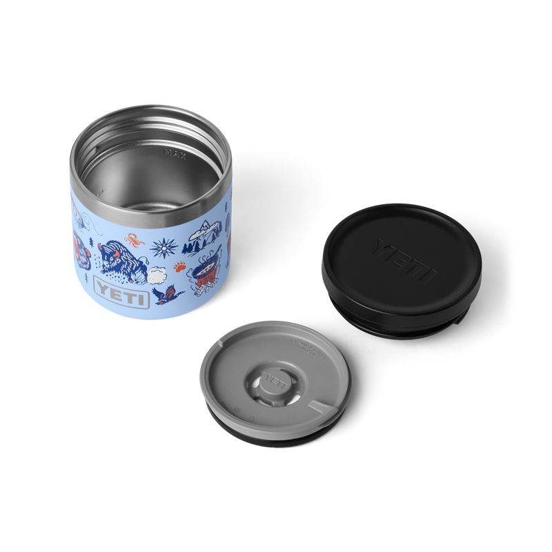 Yeti Rambler Food Jar 8oz Big Sky Summer Camp-3