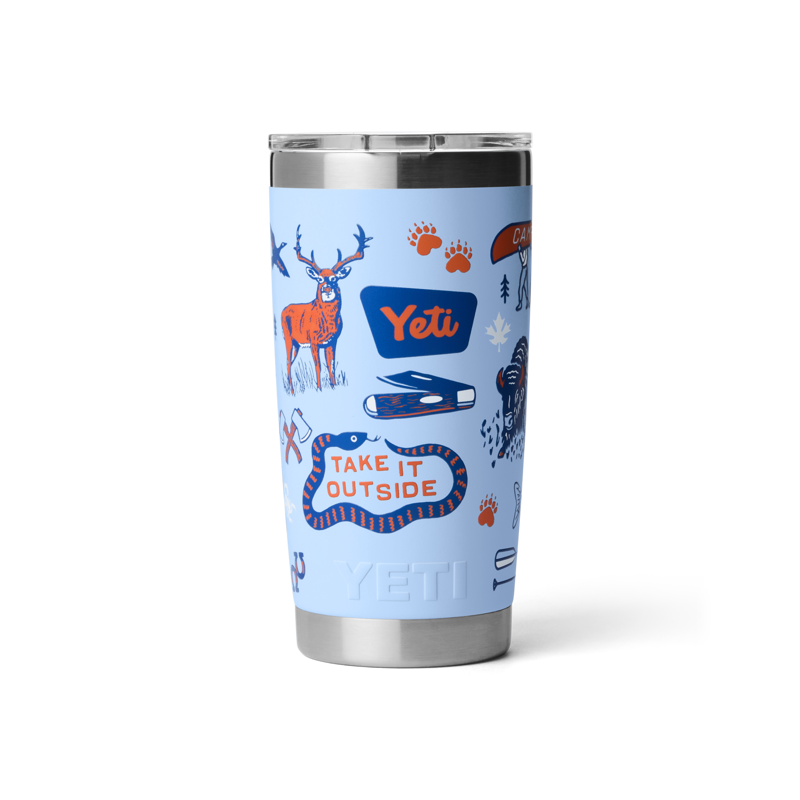 Yeti Rambler 20oz Tumbler Big Sky Summer Camp-1