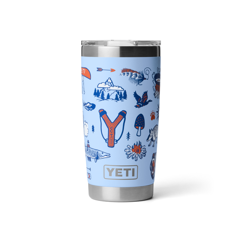 Yeti Rambler 20oz Tumbler Big Sky Summer Camp